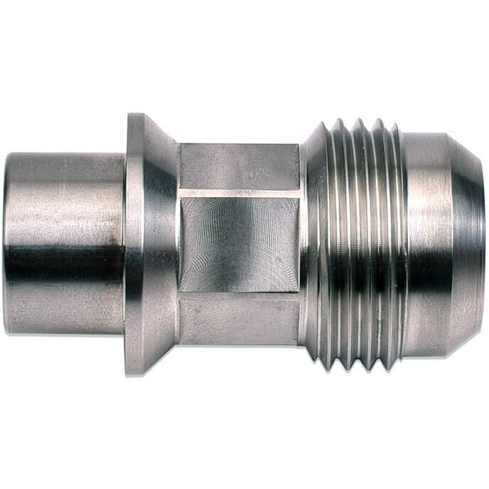IAG Stainless Steel AN Breather Fitting Set, 2004-2021 STi & 2005-2014 WRX - Angle 4