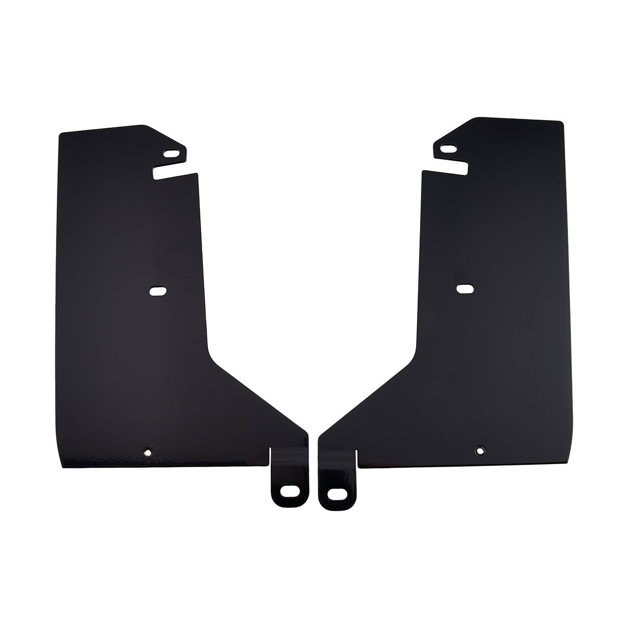 IAG Straight Endplate Winglets (Gloss Black), 2015-2021 WRX & STi - Angle 3