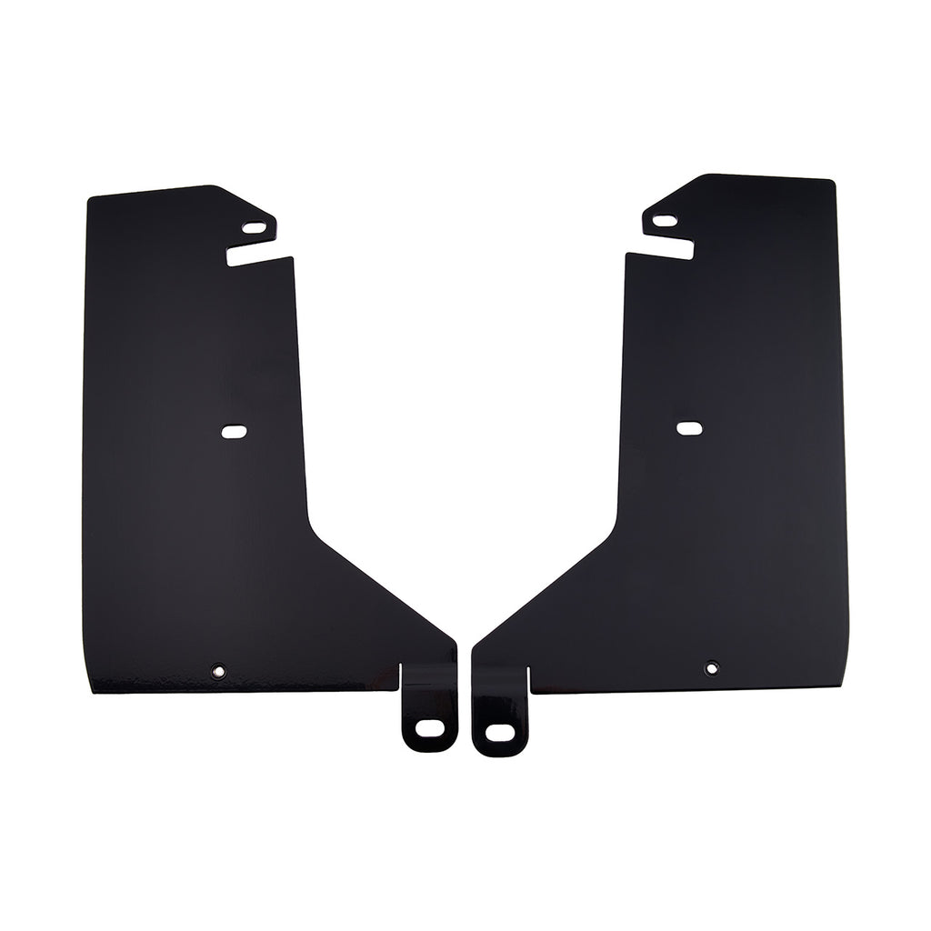 IAG Straight Endplate Winglets (Gloss Black), 2015-2021 WRX & STi - Angle 3