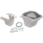 IAG Street Series Oil Pan w/ Removable SS Lower Baffle (Silver), 2002-2014 WRX & 2004-2021 STi