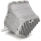 IAG Street Series Oil Pan w/ Removable SS Lower Baffle (Silver), 2002-2014 WRX & 2004-2021 STi - Angle 3