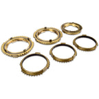 IAG Synchro Set 1st-3rd Brass & 4th-6th Carbon Faced, 2008-2021 STi