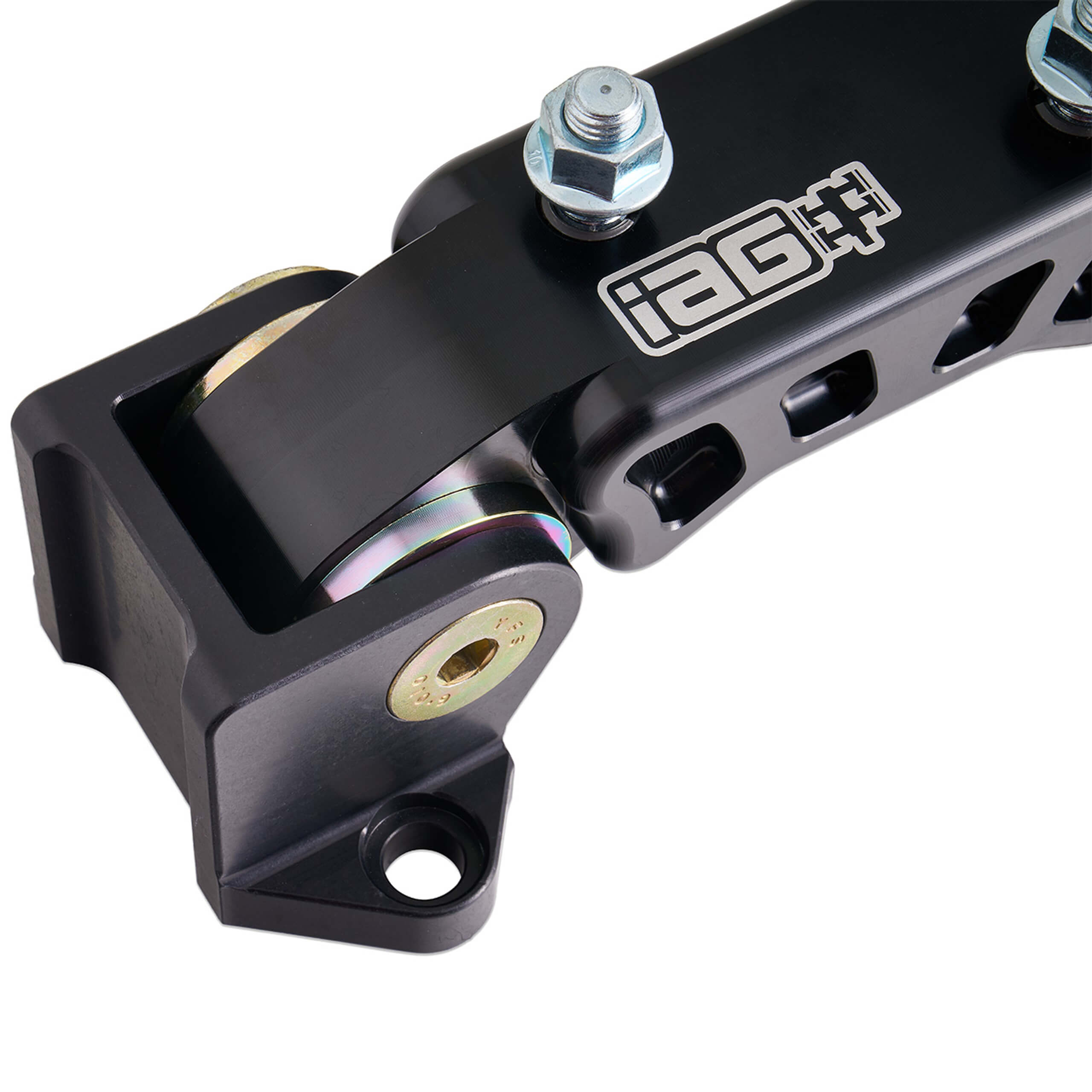 IAG Transmission Mount (Race Series Solid), 2004-2021 STi & 2022-2026 WRX - Angle 5