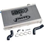 IAG Triple Pass Competition Series 55mm Radiator, 2008-2014 WRX & 2008-2021 STi - Angle 2