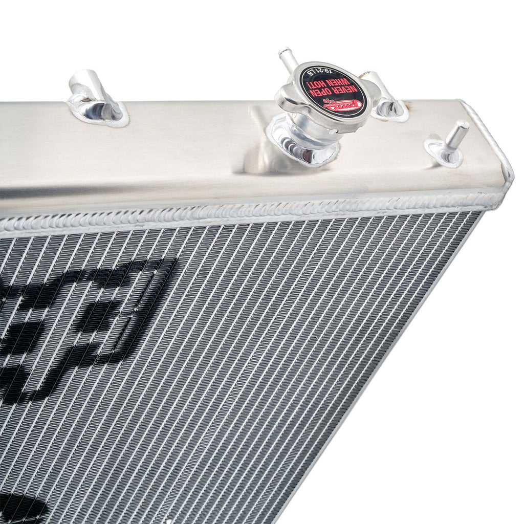 IAG Triple Pass Competition Series 55mm Radiator, 2008-2014 WRX & 2008-2021 STi - Angle 5