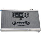 IAG Triple Pass Competition Series 55mm Radiator, 2008-2014 WRX & 2008-2021 STi - Angle 7