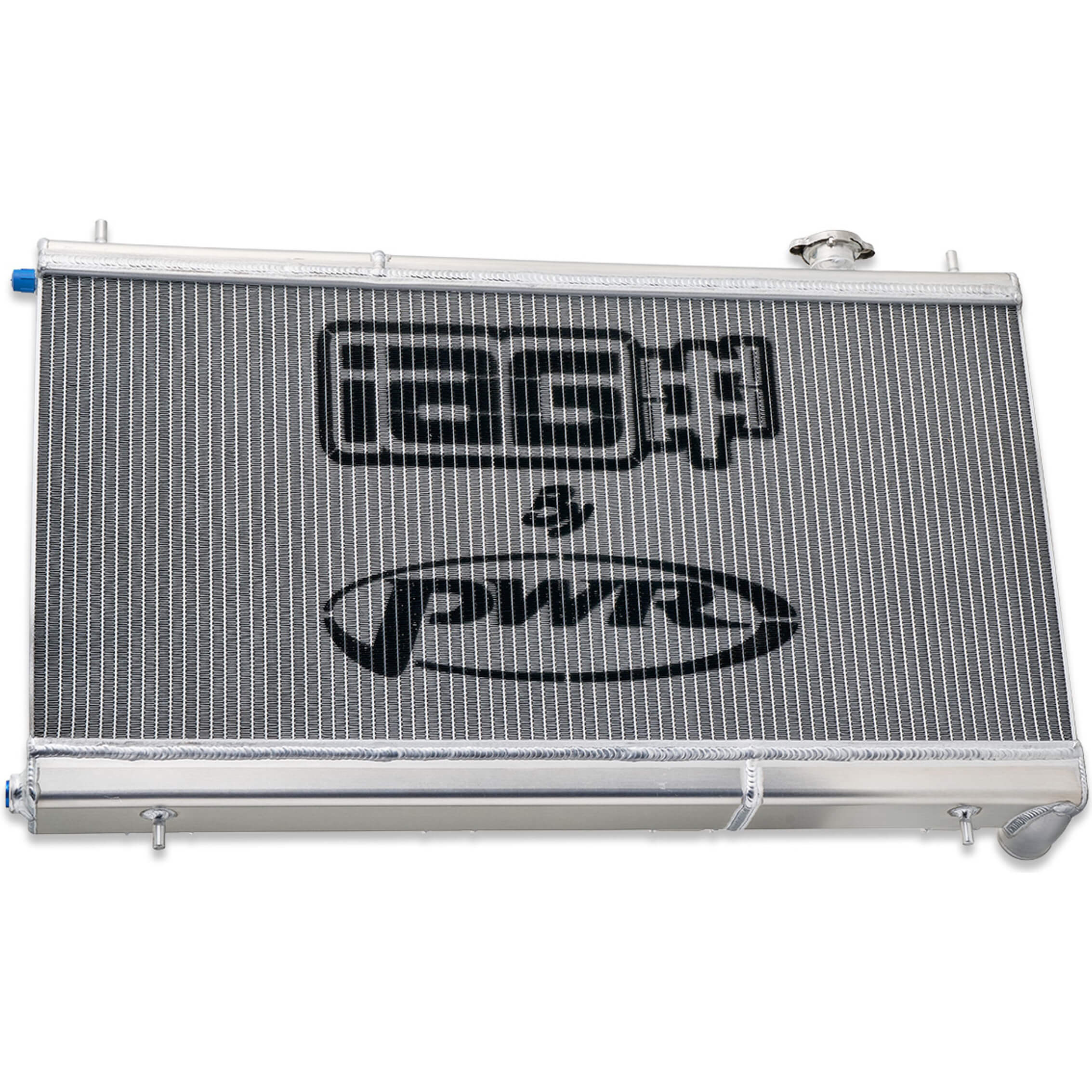 IAG Triple Pass Competition Series 55mm Radiator, 2008-2014 WRX & 2008-2021 STi - Angle 7
