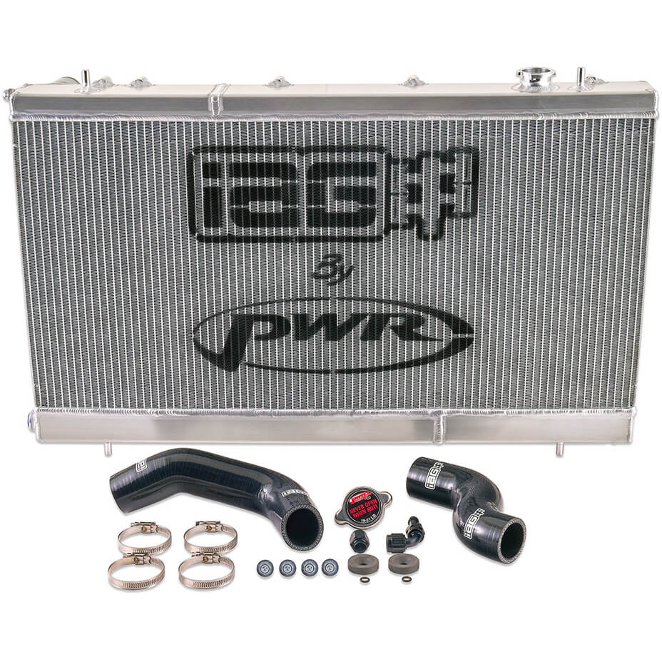 IAG Triple Pass Competition Series 55mm Radiator, 2002-2007 WRX & 2004-2007 STi