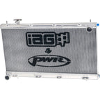IAG Triple Pass Street Series 42mm Radiator, 2008-2014 WRX & 2008-2021 STi - Angle 4