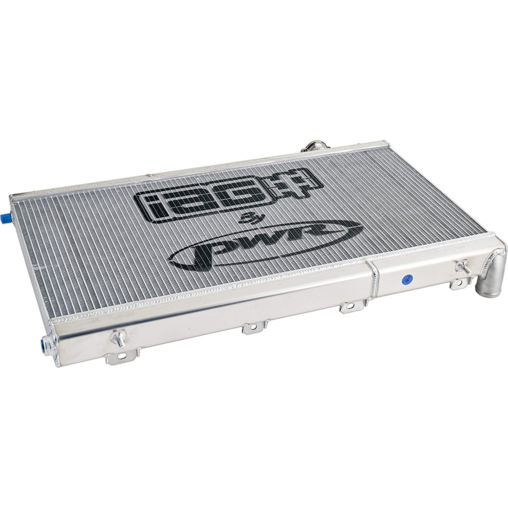 IAG Triple Pass Street Series 42mm Radiator, 2008-2014 WRX & 2008-2021 STi - Angle 6