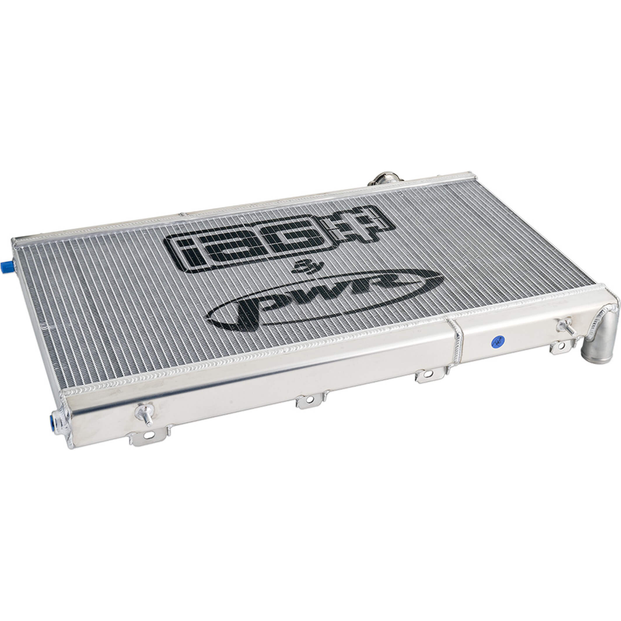 IAG Triple Pass Street Series 42mm Radiator, 2008-2014 WRX & 2008-2021 STi - Angle 6