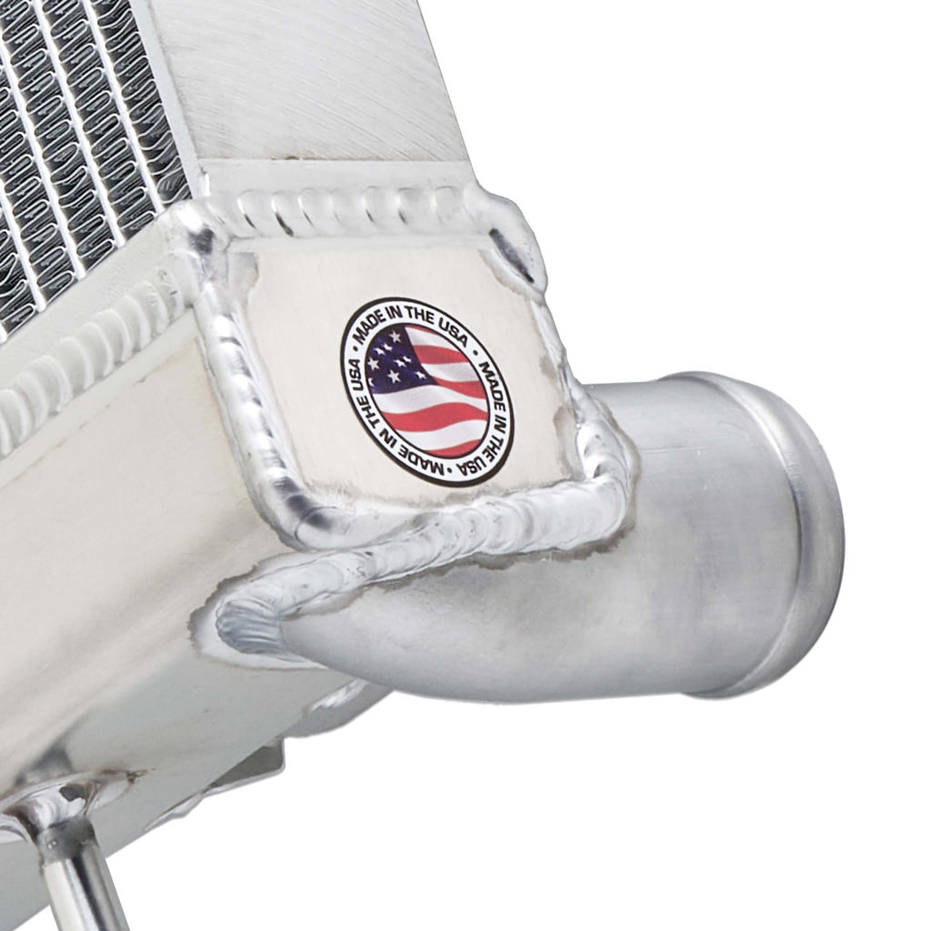 IAG Triple Pass Street Series 42mm Radiator, 2008-2014 WRX & 2008-2021 STi - Angle 7