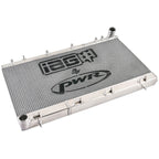 IAG Triple Pass Street Series 42mm Radiator, 2002-2007 WRX & 2004-2007 STi - Angle 3