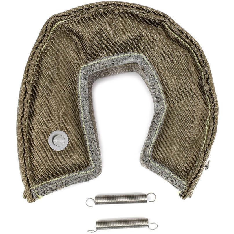 IAG Turbo Heat Shield Blanket (For T3 Size Turbos) - Angle 2
