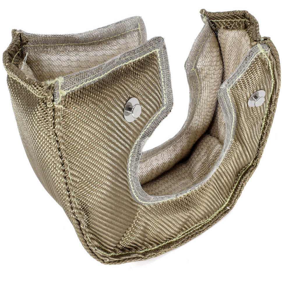 IAG Turbo Heat Shield Blanket (For T4 Size Turbos) - Angle 4