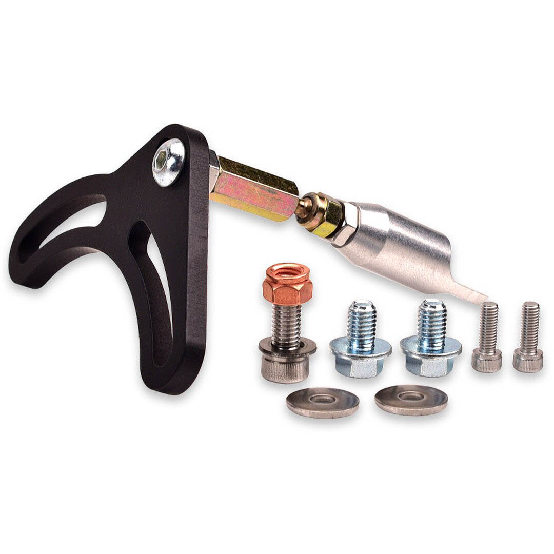 IAG Turbo Wastegate Bracket (Black), 2002-2014 WRX & 2004-2014 STi