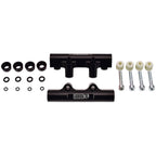 IAG v2 Top Feed Fuel Rail Conversion Kit (Black), 2004-2006 STi