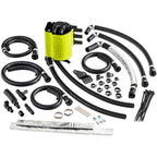 IAG v3 Street Series Air/Oil Separator (AOS) Kit (Neon Yellow), 2008-2014 WRX & 2008-2021 STi