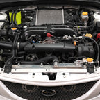 IAG v3 Street Series Air/Oil Separator (AOS) Kit (Neon Yellow), 2008-2014 WRX & 2008-2021 STi - Angle 3