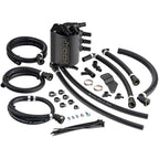 IAG v3 Street Series Air/Oil Separator (AOS) Kit (Wrinkle Black), 2004-2007 STi & 2002-2007 WRX