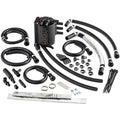 IAG v3 Street Series Air/Oil Separator (AOS) Kit (Wrinkle Black), 2008-2014 WRX & 2008-2021 STi
