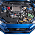 IAG v3 Street Series Air/Oil Separator (AOS) Kit (Wrinkle Black), 2015-2021 WRX - Angle 4