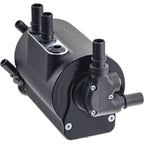IAG v3 Street Series Air/Oil Separator (AOS) Kit (Wrinkle Black), 2022-2026 WRX - Angle 3