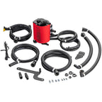 IAG v3 Street Series Air/Oil Separator (AOS) Kit (Wrinkle Red), 2015-2021 WRX