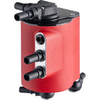 IAG v3 Street Series Air/Oil Separator (AOS) Kit (Wrinkle Red), 2015-2021 WRX - Angle 3