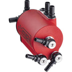 IAG v3 Street Series Air/Oil Separator (AOS) Kit (Wrinkle Red), 2015-2021 WRX - Angle 4