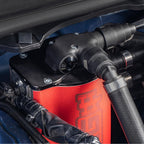 IAG v3 Street Series Air/Oil Separator (AOS) Kit (Wrinkle Red), 2015-2021 WRX - Angle 5