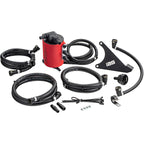 IAG v3 Street Series Air/Oil Separator (AOS) Kit (Wrinkle Red), 2022-2026 WRX