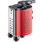 IAG v3 Street Series Air/Oil Separator (AOS) Kit (Wrinkle Red), 2022-2026 WRX - Angle 2