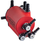 IAG v3 Street Series Air/Oil Separator (AOS) Kit (Wrinkle Red), 2022-2026 WRX - Angle 5
