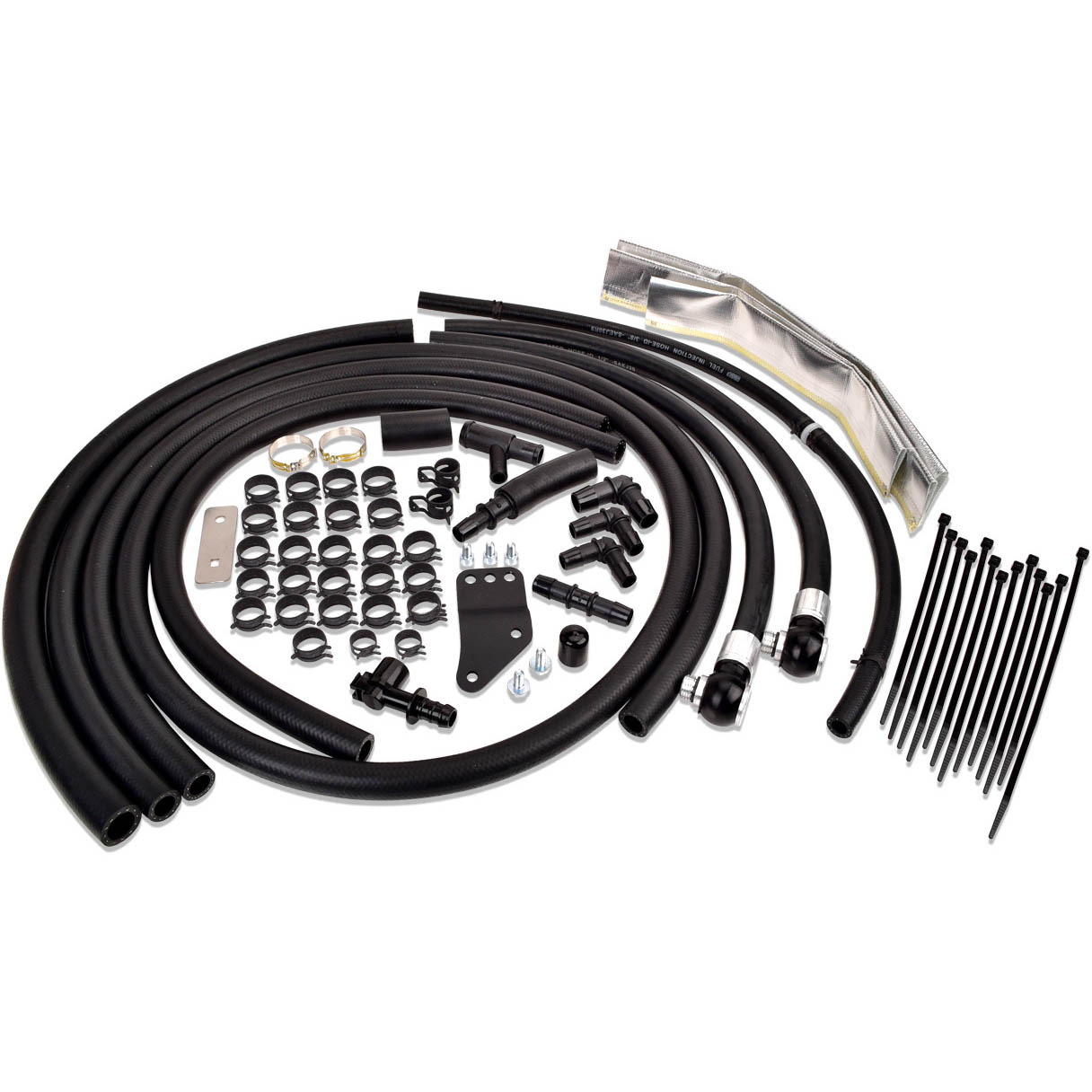 IAG V3 Street Series AOS Replacement Hose Line & Hardware Install Kit, 2008-2014 WRX & 2008-2021 STi