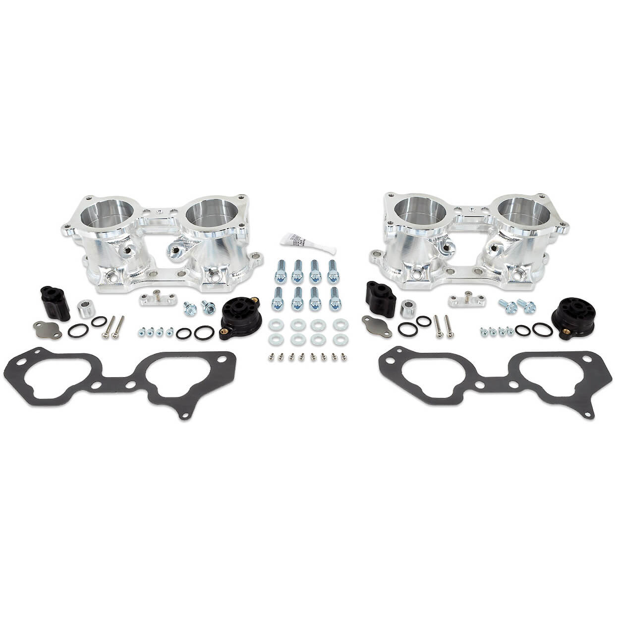 IAG V3 Top Feed TGV Housings w/ Butterfly Pass Thru, 2006-2014 WRX & 2007-2021 STi