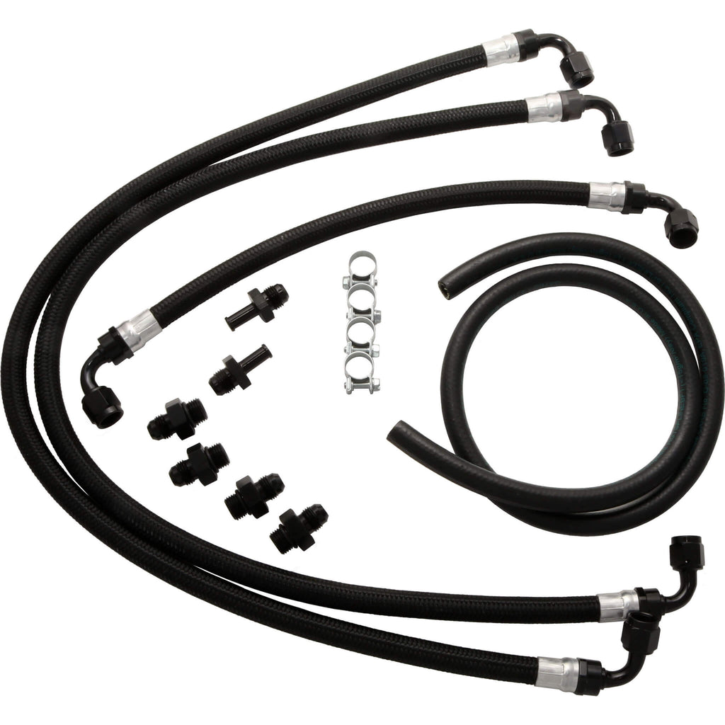 Injector Dynamics Fuel Hose Kit For Side Feed Conversion Kit, 2004-2006 STi