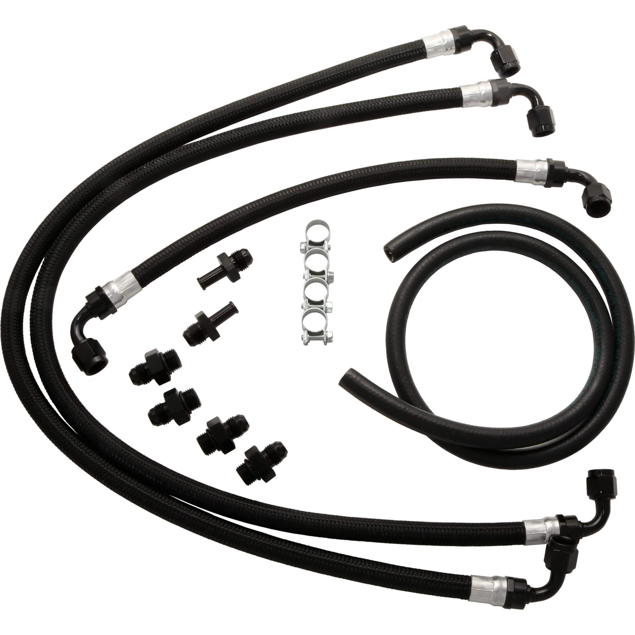 Injector Dynamics Fuel Hose Kit For Side Feed Conversion Kit, 2004-2006 STi