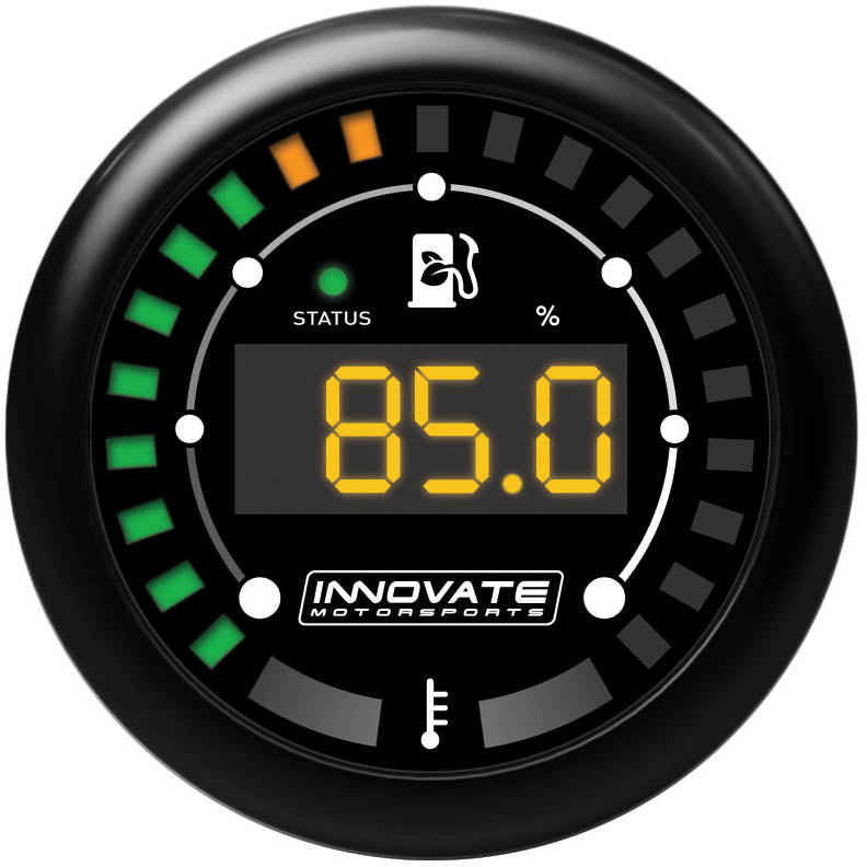 Innovate MTX-D: Ethanol Content % & Fuel Temp Gauge Kit (Ethanol Sensor NOT included)