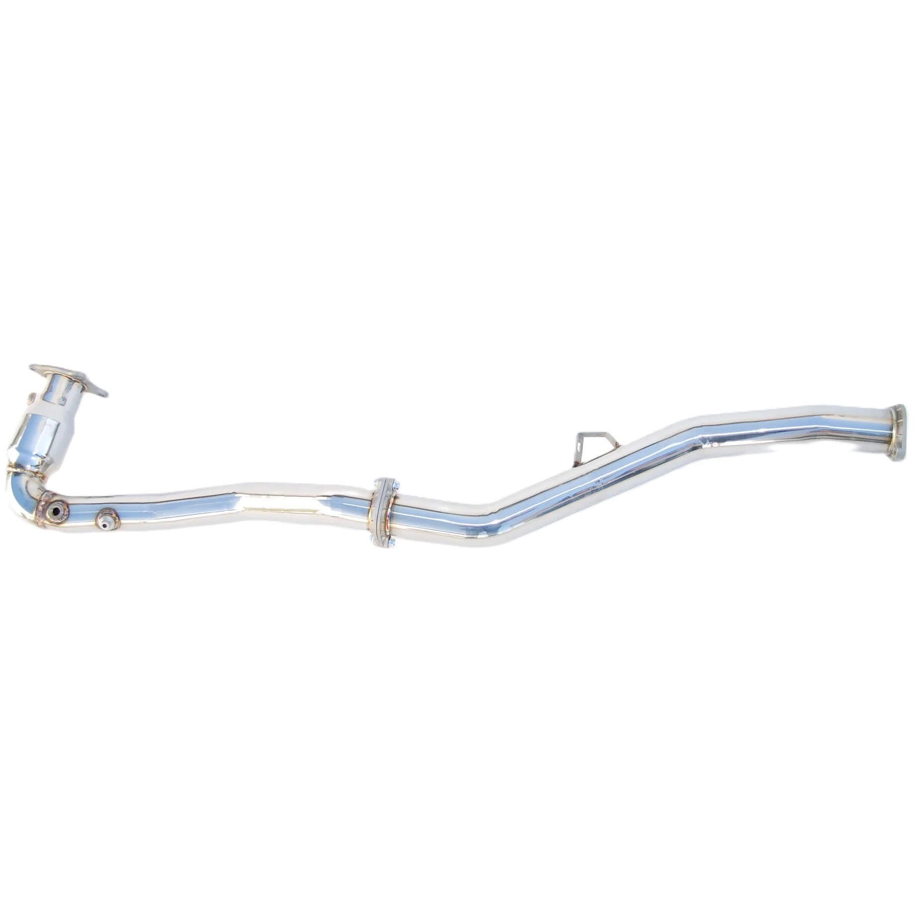 Invidia Downpipe (w/ Cat & Two O2 Sensor Fittings), 2015-2021 WRX (AT)