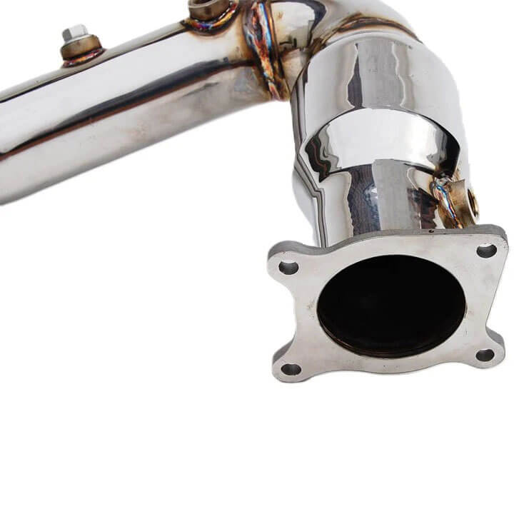 Invidia Downpipe (w/ Cat & Two O2 Sensor Fittings), 2015-2021 WRX (6MT) - Angle 2