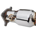 Invidia Downpipe (w/ Cat & Two O2 Sensor Fittings), 2015-2021 WRX (6MT) - Angle 4