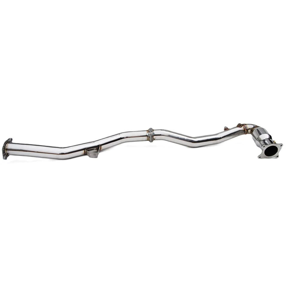 Invidia Downpipe (w/ Cat & Two O2 Sensor Fittings), 2015-2021 WRX (6MT) - Angle 7