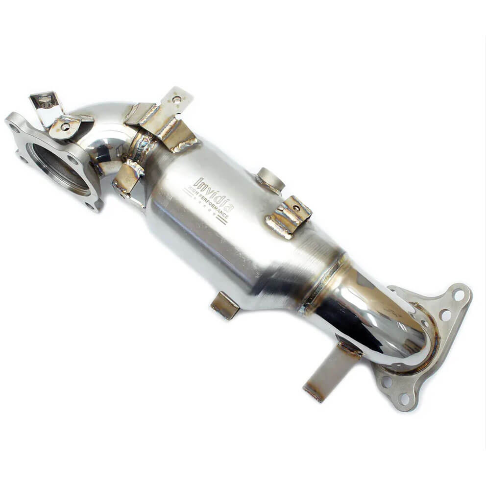 Invidia Downpipe w/ High Flow Cat (76mm), 2017-2021 Civic Type R