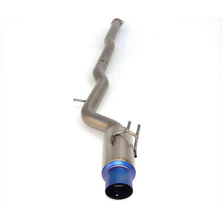 Invidia Full Titanium Racing Cat-Back Exhaust System w/ Single 101mm Tip, 2008-2015 EVO X
