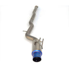 Invidia Full Titanium Racing Cat-Back Exhaust System w/ Single 101mm Tip, 2008-2015 EVO X