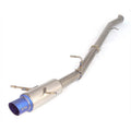 Invidia Full Titanium Racing Cat-Back Exhaust w/ Single 101mm Tip, 2002-2007 WRX & 2004-2007 STi