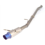 Invidia Full Titanium Racing Cat-Back Exhaust w/ Single 101mm Tip, 2002-2007 WRX & 2004-2007 STi