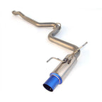 Invidia Full Titanium Racing Cat-Back Exhaust w/ Single 101mm Tip, 2008-2014 WRX & 2011-2014 STi (Sedan)