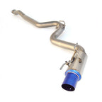 Invidia Full Titanium Racing Cat-Back Exhaust w/ Single 101mm Tip, 2008-2014 WRX & STI (Hatch)